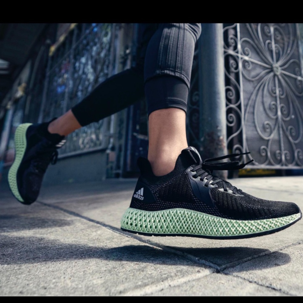 Adidas Alphaedge 4D Black Space Race Lifestyle FV6106 Men’s 9 Women’s 10